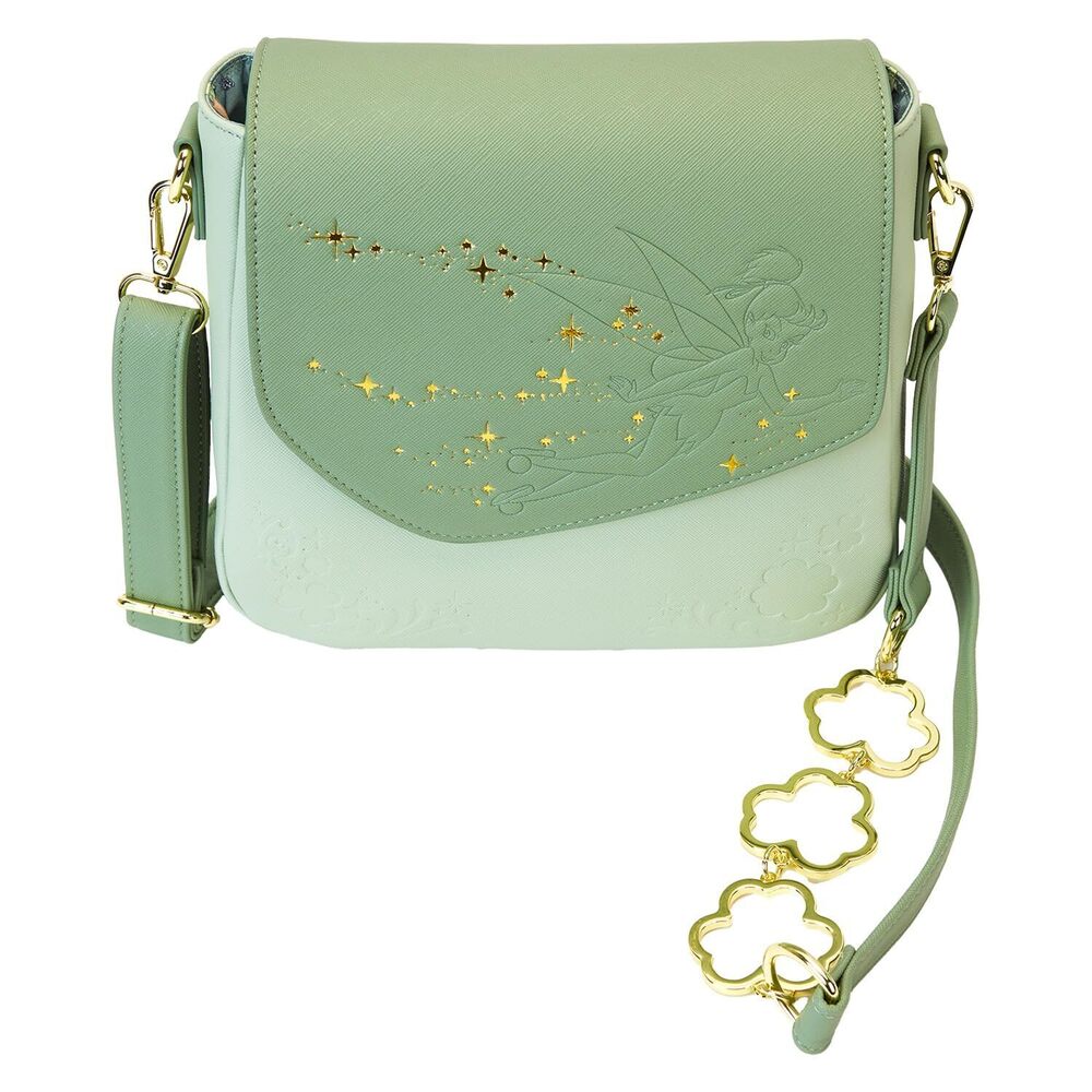 8341 Disney Tinker Bell 4-Leaf Clover Crossbody Bag